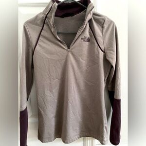 north face quarter zip